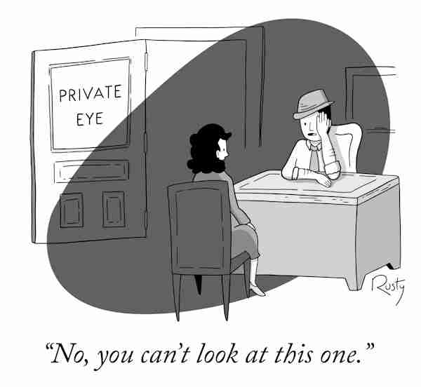 Does a private eye only has one public eye?